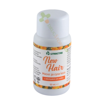 БИЛКОВО МАСЛО ЗА СУХА КОСА 50 мл / AURIMETRY HERBAL OIL FOR DRY HAIR