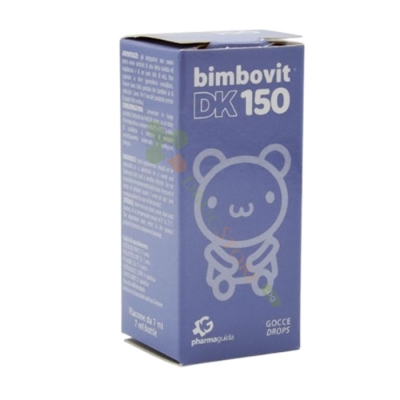 БИМБОВИТ DK 150 / ВИТАМИН D3 + K1 капки 7 мл / PHARMAGUIDA BIMBOVIT DK drops 