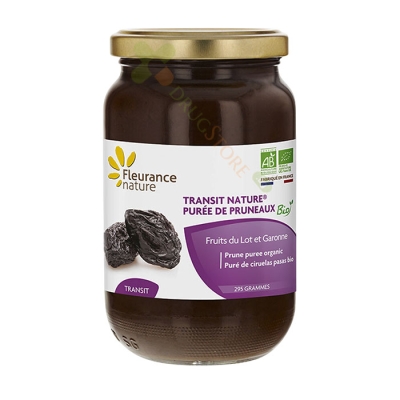 БИО ПЮРЕ СЪС СИНИ СЛИВИ 295 г / FLEURANCE NATURE ORGANIC PLUM PURETE 