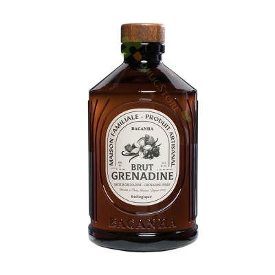 БИО СИРОП ГРЕНАДИН 400 мл / BACANHA ORGANIC GRENADINE SYRUP 