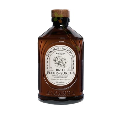 БИО СИРОП С ЦВЯТ ОТ БЪЗ 400 мл / BACANHA ORGANIC ELDERFLOWER SYRYP 