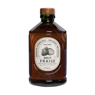БИО СИРОП С ЯГОДИ 400 мл / BACANHA ORGANIC STRAWBERRY SYRUP 