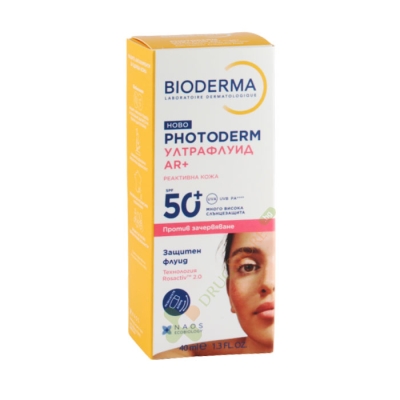 БИОДЕРМА ФОТОДЕРМ АР+ УЛТРАФЛУИД SPF50+ 40 мл / BIODERMA PHOTODERM AR+ ULTRAFLUID SPF50+ 