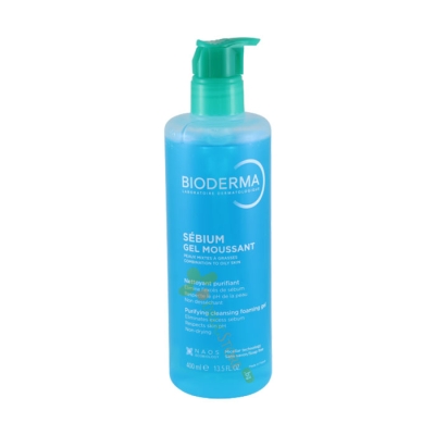 БИОДЕРМА СЕБИУМ ГЕЛ МОУСАНТ ЗА КОМБИНИРАНА ДО МАЗНА КОЖА 400 мл / BIODERMA SEBIUM GEL MOUSSANT FOR COMBINATION TO OILY SKIN 