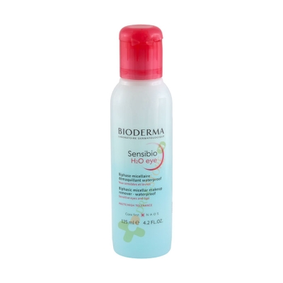 БИОДЕРМА СЕНСИБИО ДВУФАЗНА МИЦЕЛАРНА ВОДА ЗА ОЧИ И УСТНИ 125 мл / BIODERMA SENSIBIO BIPHASE MICELLAR WATER FOR EYES AND LIPS
