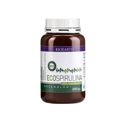 БИОЪРТ СПИРУЛИНА прах 200 гр. / BIOEARTH ECO SPIRULINA 200 gr.