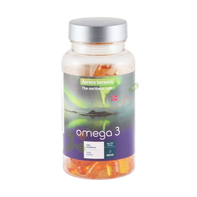 БИОФОРМ ОМЕГА 3 ОТ НОРВЕЖКА СЬОМГА капсули 60 броя / BIOFORM OMEGA-3 FROM NORWEGIAN SALMON 
