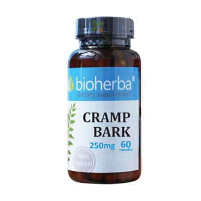 БИОХЕРБА ЧЕРВЕНА КАЛИНА капсули 250 мг. 60 броя / BIOHERBA CRAMP BARK