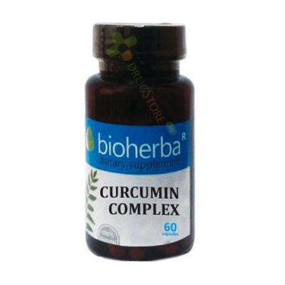 БИОХЕРБА КУРКУМИН КОМПЛЕКС капсули 60 броя / BIOHERBA CURCUMIN COMPLEX