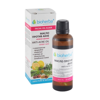 БИОХЕРБА МАСЛО ПРОТИВ АКНЕ 50 мл / BIOHERBA ANTI ACNE OIL 
