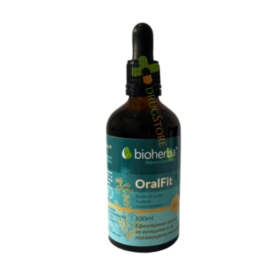 БИОХЕРБА ОРАЛФИТ ВОДА ЗА УСТА БИЛКОВ КОНЦЕНТРАТ 100 мл / BIOHERBA ORALFIT MOUTH WASH HERBAL CONCENTRAT