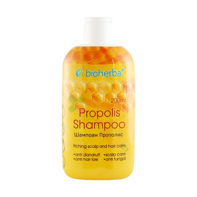 БИОХЕРБА ПРОПОЛИСОВ ШАМПОАН 200 мл / BIOHERBA PROPOLIS SHAMPOO