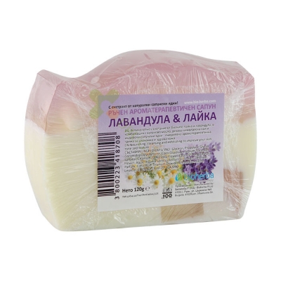 БИОХЕРБА САПУН С ЛАВАНДУЛА И ЛАЙКА 120 г / BIOHERBA SOAP WITH LAVENDER AND CHAMOMILE