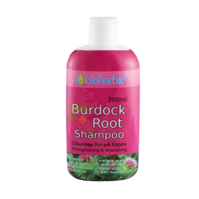 БИОХЕРБА ШАМПОАН С КОРЕНИ ОТ РЕПЕЙ 200 мл / BIOHERBA BURDOCK ROOT SHAMPOO