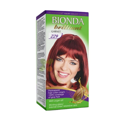 БОЯ ЗА КОСА БИОНДА BRILLIANT 229 ГРАНАТ / BIONDA BRILLIANT 229 GARNET