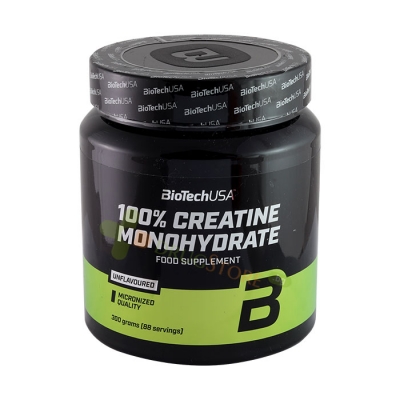 100% КРЕАТИН МОНОХИДРАТ 300 г / BIOTECH USA 100% CREATINE MONOHYDRATE