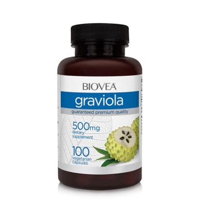 БИОВЕА ГРАВИОЛА капсули 500 мг. 100 броя / BIOVEA GRAVIOLA