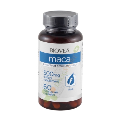 БИОВЕА МАКА ОРГАНИК капсули 500 мг 60 броя / BIOVEA MACA ORGANIC