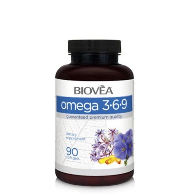 БИОВЕА ОМЕГА 3-6-9 капсули 90 броя / BIOVEA OMEGA 3-6-9