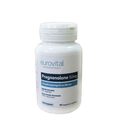 ЕВРОВИТАЛ ПРЕГНЕНОЛОН капсули 50 мг. 60 броя / EUROVITAL PREGNENOLONE 50