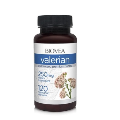 БИОВЕА ВАЛЕРИАН капсули 250 мг. 120 броя / BIOVEA VALERIANA