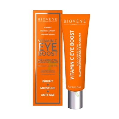 ОКОЛООЧЕН БУСТЕР КРЕМ С ВИТАМИН C 30 мл / BIOVENE BARCELONA VITAMIN C EYE BOOSTER CREAM