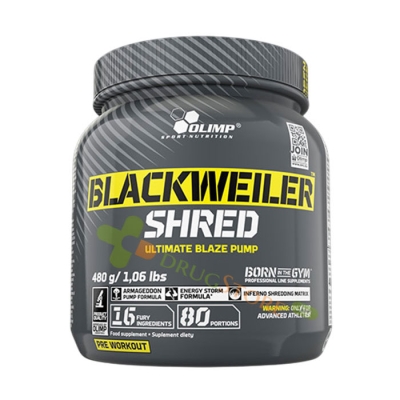 БЛЕКВАЙЛЕР ШРЕД прах 480 г / OLIMP SPORT NUTRITION BLACKWEILER SHRED powder