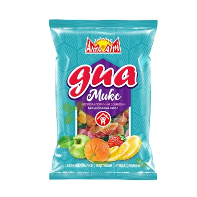 БОНБОНИ АЛПИ ДИА МИКС БЕЗ ЗАХАР 60 г / ALPI ALPI DIA MIX CANDIES WITHOUT SUGAR