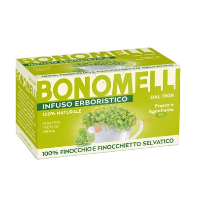БОНОМЕЛИ БИЛКОВ ЧАЙ С ДИВ И СЛАДЪК КОПЪР филтър 16 броя / BONOMELLI HERBAL TEA WILD AND SWEET FENNE filter 