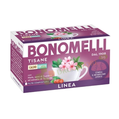 БОНОМЕЛИ ЧАЙ ДОБЪР МЕТАБОЛИЗЪМ филтър 16 броя / BONOMELLI METABOLISM TEA folter bags