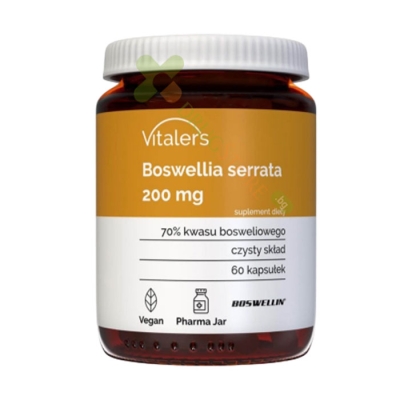 БОСВЕЛИЯ капсули 200 мг 60 броя / VITALER'S BOSWELLIA SERRATA