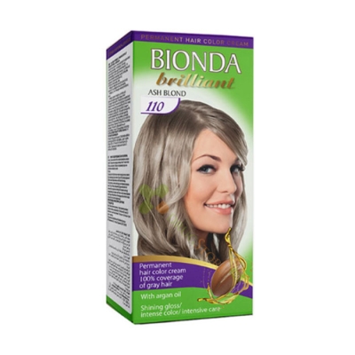 БОЯ ЗА КОСА БИОНДА BRILLIANT 110 ПЕПЕЛНО РУС / BIONDA BRILLIANT 110 ASH BLOND