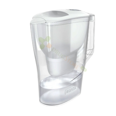 БРИТА ФИЛТРИРАЩА КАНА ЗА ВОДА АЛУНА КУЛ МЕМО БЯЛА 2.4 литра / BRITA FILTERING JUG FOR WATER ALUNA COOL MEMO 2.4 l
