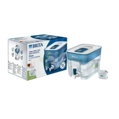 БРИТА ДИСПЕНСЪР ФЛОУ - ФИЛТРИРАЩА СИСТЕМА ЗА ВОДА 8.2 л / BRITA FlOW FILTERING SYSTEM 8.2 l