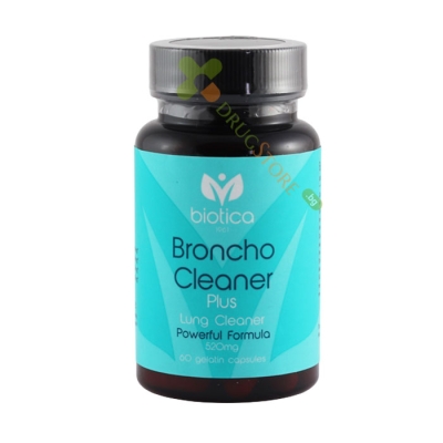 БРОНХО КЛИЙНЪР ПЛЮС капсули 60 броя / BIOTICA BRONCHO CLEANER PLUS