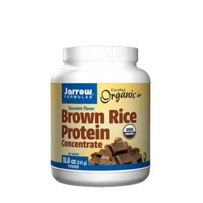 ОРГАНИЧЕН ПРОТЕИН ОТ КАФЯВ ОРИЗ С ВКУС НА ШОКОЛАД 532 грама / JARROW FORMULAS BROWN RISE PROTEIN CHOCALATE