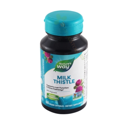 БЯЛ ТРЪН капсули 175 мг 60 броя / NATURE'S WAY MILK THISTLE