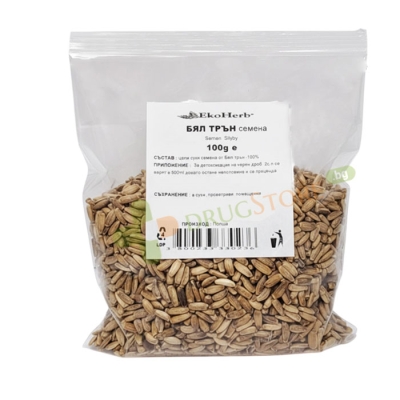 БЯЛ ТРЪН СЕМЕНА 100 г / EKO HERB MILK THISTLE SEEDS 