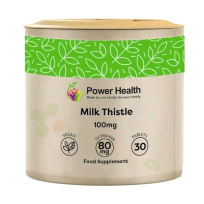 БЯЛ ТРЪН таблетки 100 мг 30 броя / POWER HEALTH MILK THISTLE 