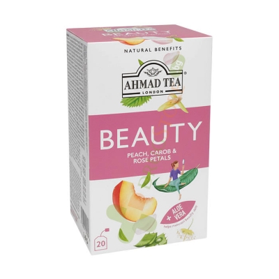 БЮТИ ПЛОДОВО-БИЛКОВ ЧАЙ ЗА КРАСОТА ФИЛТЪР 20 броя / AHMAD TEA BEAUTY TEA filter bags