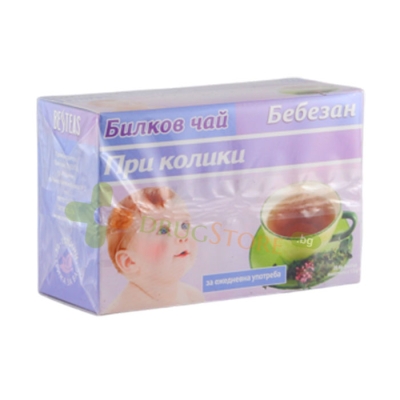 ЧАЙ БЕБЕЗАН филтър 20 броя / EVELIN 29 TEA BEBEZAN tea bags