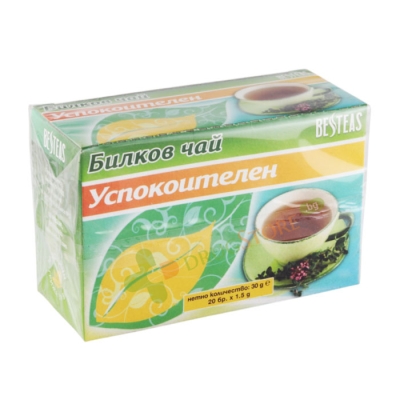 ЧАЙ УСПОКОИТЕЛЕН филтър 20 броя / EVELIN 29 TEA SEDATIVES TEA tea bags 