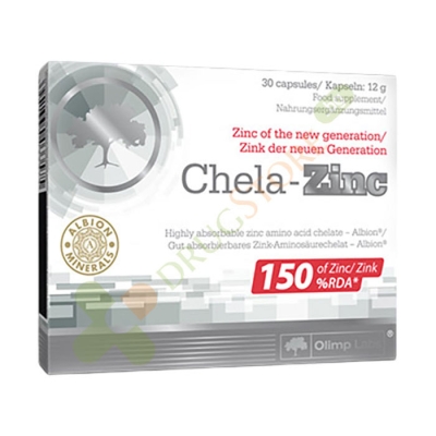 ЧЕЛА-ЦИНК капсули 30 броя / OLIMP LABS CHELA-ZINC