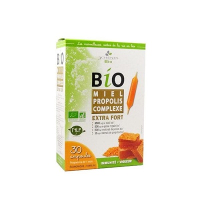 БИО ПРОПОЛИС ампули 10 мл. 30 броя / CHENES 3 BIO MIEL PROPOLIS COMPLEXE