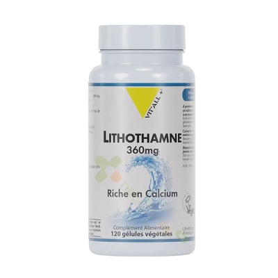 ЧЕРВЕНИ ВОДОРАСЛИ ЛИТОТАМНИУМ капсули 120 броя / VIT`ALL+ LITHOTHAMNION 