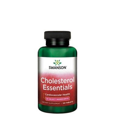 СУОНСЪН ДОБАВКА ЗА ХОЛЕСТЕРОЛ таблетки 120 броя / SWANSON CHOLESTEROL ESSENTIALS