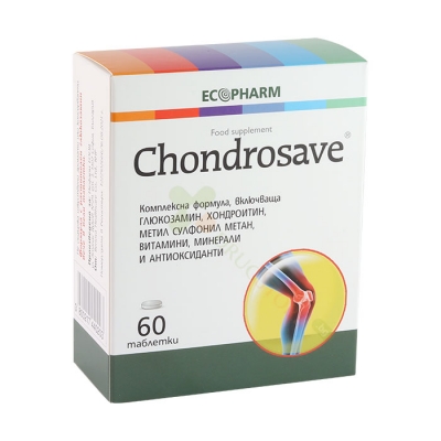 ХОНДРОСЕЙФ таблетки 60 броя / ECOPHARM GROUP CHONDROSAVE