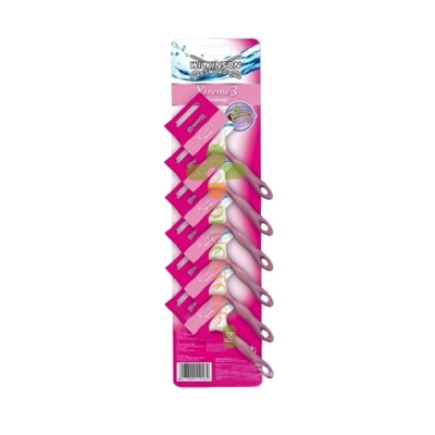 ДАМСКА САМОБРЪСНАЧКА ЗА ЕДНОКРАТНА УПОТРЕБА 6 броя / WILKINSON SWORD WS WOMEN XTREME 3 BEAUTY WOMEN SHAVER