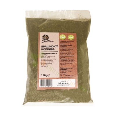 ДАРОВИТА БРАШНО ОТ КОПРИВА 150 г / DAROVITA NETTLE FLOUR 
