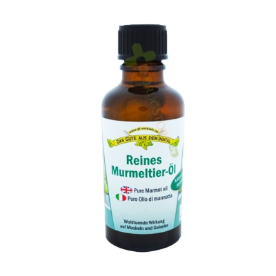 ЧИСТО МАСЛО ОТ МАРМОТ 50 мл / DAS GUTE AUS DEM INNTAL PURE MARMOT OIL